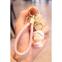 Cặp đôi một cặp móc chìa khóa nữ tinh tế móc chìa khóa ô tô mặt dây chuyền túi đi học mặt dây chuyền những người yêu thích sinh viên sáng tạo quà tặng nhỏ nam 25319A