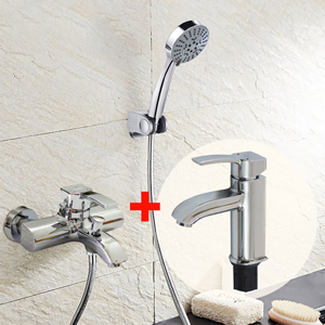 Cặp đôi sen tắm và vòi lavabo Melody series CB029