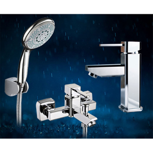 Cặp đôi sen tắm & vòi lavabo Melody series CB017