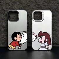 Cặp đôi Shin-Chan Nini Thích hợp cho Apple 16promax Vỏ điện thoại iphone1513X100 One Plus 12 Xiaomi 14 Glory 200 Vỏ bảo vệ S19 Huawei mate60P50 Redmi k70reno
