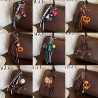 Cặp đôi thủ công Móc treo túi móc khóa xe bóng chày cá tính cùng kiểu Instagram blogger