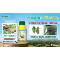 Cặp đôi trị thối trái - Thối lá sầu riêng, Kali phos - Phytocide