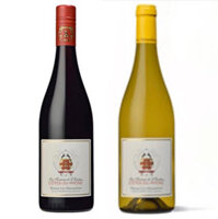 Cặp đôi vang trắng và đỏ Les Terrasses De L’Eridan Cotes Du Rhone 750ml x 6 chai nhập khẩu Pháp nguyên thùng