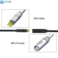 Cáp Động Cơ 6Pin Hall Cảm Biến 9 Pin Kết Nối Ebike Xe Đạp Điện Nữ
