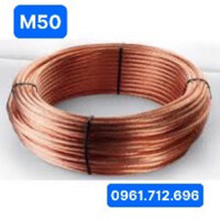 Cáp đồng trần ,cáp thoát sét tiếp địa M50