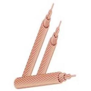 Cáp đồng trần ủ mềm ép chặt với cáp Cadisun CS CF 95