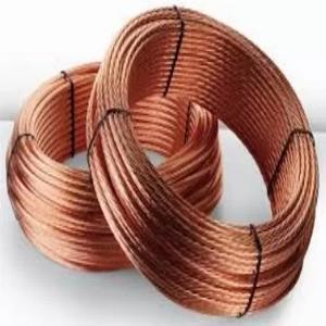 Cáp đồng trần ủ mềm ép chặt với cáp Cadisun CS CF10