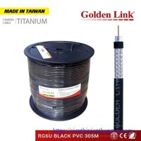 Cáp đồng trục, cáp camera RG6/U Golden Link (GL04015)