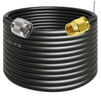 CÁP ĐỒNG TRỤC CÓ SẴN 1 JACK N-F ĐỰC VÀ 1 ĐẦU JACK SMA ĐỰC HOĂC CÁI