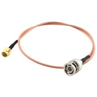 Cáp đồng trục SMA Nam sang BNC Nam RF RG316 Pigtail Jumper Coax Ăng-ten mở rộng Bộ chuyển đổi đầu nối BNC (20 inch)
