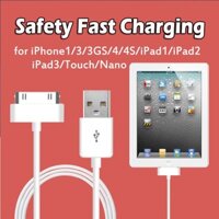 Cáp dữ liệu sạc 30 chân cho iPhone 3G 3GS 4 4S iPad 2 3 Touch Nano