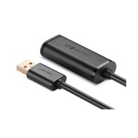 Cáp dữ liệu USB 2.0 nối dài truyền dữ liệu giữa máy tính và ổ cứng USB có chipset dài 10m Ugreen (10321)
