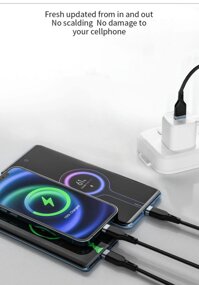 Cáp Dữ Liệu WiWu Platinum Cable PT01 Dành Cho Iphone, Ipad Hỗ Trợ Chức Năng Sạc Và Truyền Dữ Liệu - Hàng Chính Hãng - 3m
