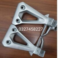 Cặp đùi pass nhôm gác chân sau xe WAVE S110 zin Honda