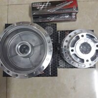 Cặp đùm căm ya sirius đĩa mạ crom.