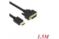 CÁP DVI  (24 -1) TO HDMI UNITEK YC217 - DÀI 1M5