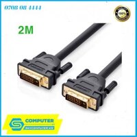 Cáp DVI-D Dual Link 24+1 dài 2M hỗ trợ 2K, FullHD Ugreen 11604