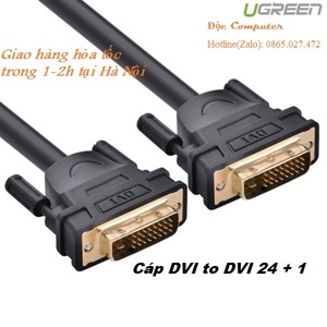 Cáp DVI to DVI 24 + 1 dài 8m Ugreen 11605