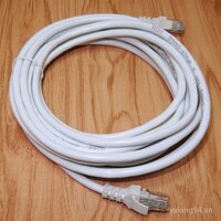 Cáp Ethernet Cat5e Cat6 1/1.5/2/3/5/ 50m Đầu pha lê hoàn thiện Cáp nối máy tính Cáp bộ định tuyến băng thông rộng