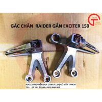 CẶP GÁC CHÂN RAIDER GẮN XE EXCITER 150