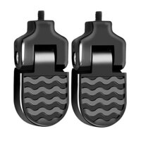 Cặp Gác Chân Sau Xe, Set 2 Phụ Kiện Gác Chân Gắn Yên Sau Xe Đạp, Cặp Bàn Đạp Để Chân Sau Xe Đạp, Gác Chân Baga Xe Đạp