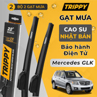 Cặp Gạt mưa Mercedes GLK - Lưỡi gạt Nhật Bản nhập khẩu - Chính hãng TRIPPY - Bảo hành điện tử - Gạt mưa GLK