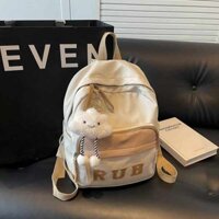cặp girl phố cặp hello kitty Balo hai vai vải bố thời trang mẫu mới 2024 túi đi học sinh nhẹ nhàng giản dị thời trang ba lô nữ đi học