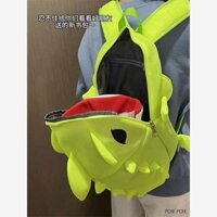 cặp girl phố cặp sách nữ Balo hai vai quái vật nhỏ phong cách Nhật Bản học sinh trung học đơn giản nữ sinh trung học phong cách lười biếng cặp sách dung lượng lớn