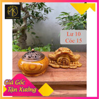 Cặp gỗ tượng hương gỗ huyết long kích tấc 10-15 cm