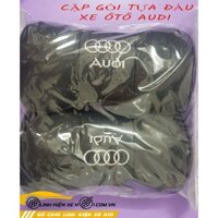 CẶP GỐI TỰA ĐẦU XE ÔTÔ AUDI MÀU ĐEN