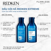Cặp Gội Xả Cho Tóc Hư Tổn, Nuôi Dài Tóc, Thân Tóc Khoẻ Redken Extreme Hair Strengthening Shampoo For Damaged Hair 300ml
