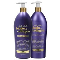Cặp gội xả chống rụng tóc biotin collagen ogx 750ml x2 của Mỹ