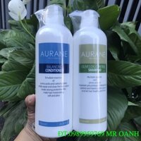 Cặp gội xả dành cho tóc dầu Aurane Olives Oil Control 750mlx2