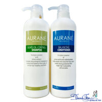 Cặp gội xả dành cho tóc dầu Aurane Olives Oil Control 750mlx2 - NK