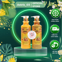 Cặp Gội Xả Dưỡng Sinh Kendy Gừng Siêu Thơm Siêu Mềm Mượt
