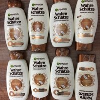 Cặp gội xả Garnier Wahre Schatze dòng thiên nhiên hương sữa dừa và hạt mác ca - Xách tay Đức
