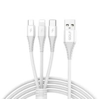 Cáp Golf 3 in 1 sạc nhanh 3A GC-65 1m