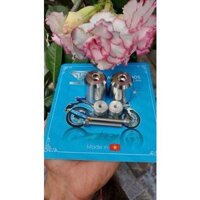 Cặp gù tay lái SH inox 304 gắn cho xe Wave Dream Sirius Future Winner Satria Sonic Exciter