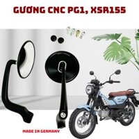 Cặp gương chiếu hậu Nhôm CNC cao cấp dùng Yamaha PG1 XSR155 mã [ BL 2024 ]