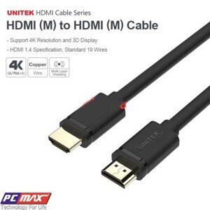 Cáp HDMI 1 mét - Chính Hãng Unitek Y-C136