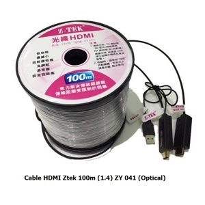 Cáp HDMI 100m Z-TEK ZY-041 : dây HDMI quang học