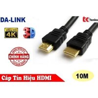 Cáp HDMI 10M Chính Hãng DA-LINK