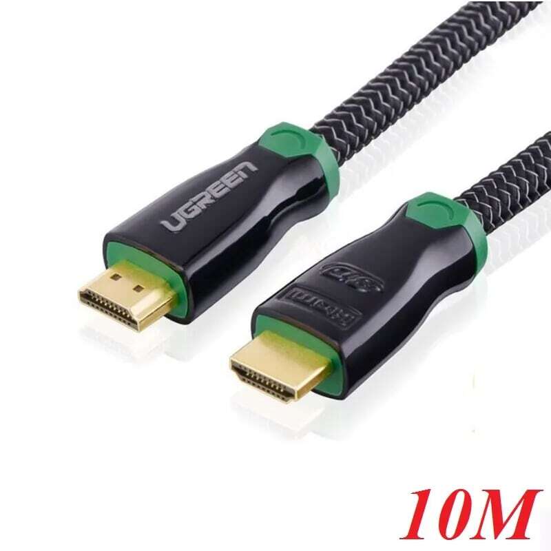 Cáp HDMI Ugreen 10296 - hỗ trợ 4K*2K HD126 vỏ bọc kim loại, 10m
