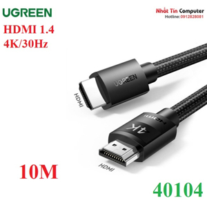 Cáp HDMI 10m Ugreen 40104