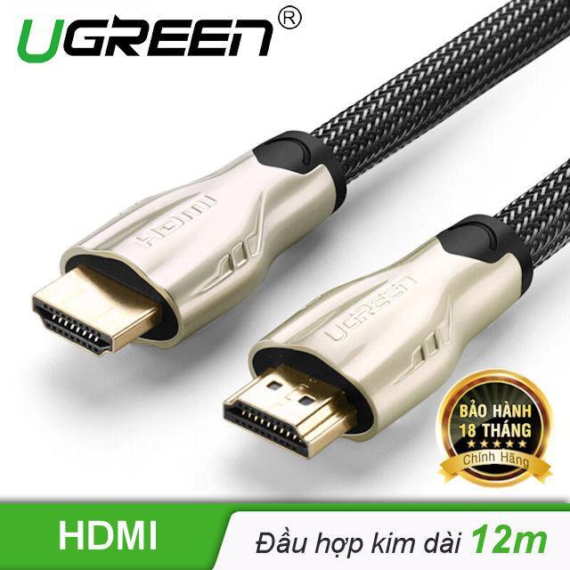 Cáp HDMI 12m dẹt mỏng bọc lưới Ugreen 10257