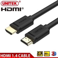 Cáp Hdmi 1.4 chính hãng Unitek chống nhiễu hỗ trợ 3D 4K Ultra HD dài 10-30M - Bảo hành chính hãng 12 tháng