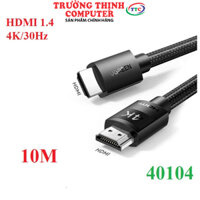 Cáp HDMI 1.4 dài 10M bọc nylon hỗ trợ độ phân giải 4K@30Hz Ugreen 40104