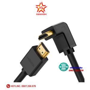 Cáp HDMI 1.4 dài 1M Bẻ Góc lên Ugreen 10120