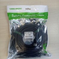 Cáp HDMI 1.4v KINGMASTER KH404 dài 10M - Chính Hãng 100%- Chất Lượng Tốt- Không Nhiễu- Hỗ Trợ 4k x 2k