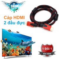 Cáp HDMI 1.5m - 50m bọc lưới chống nhiễu- Dây HDMI 1.5m - 50m bọc lưới chống nhiễu - Dây HDMI chống nhiễu - Cáp HDMI chống nhiễu - Dây HDMI 2 đầu đực - Cáp HDMI 2 đầu đực
